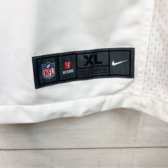 Nike on Field Los Angeles Rams Cam Akers 23 NFL Jersey White Blue Yellow Size XL - Picture 6 of 10